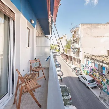 Apartment Over The Town Urban 1br Apt. 7' To Thiseio Metro *